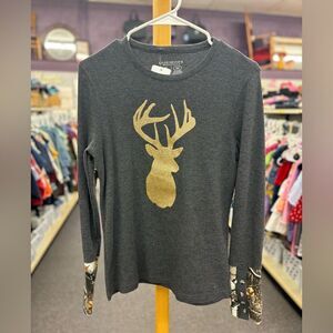 Legendary Whitetails Ladies MD/LG White/Black Tank Top